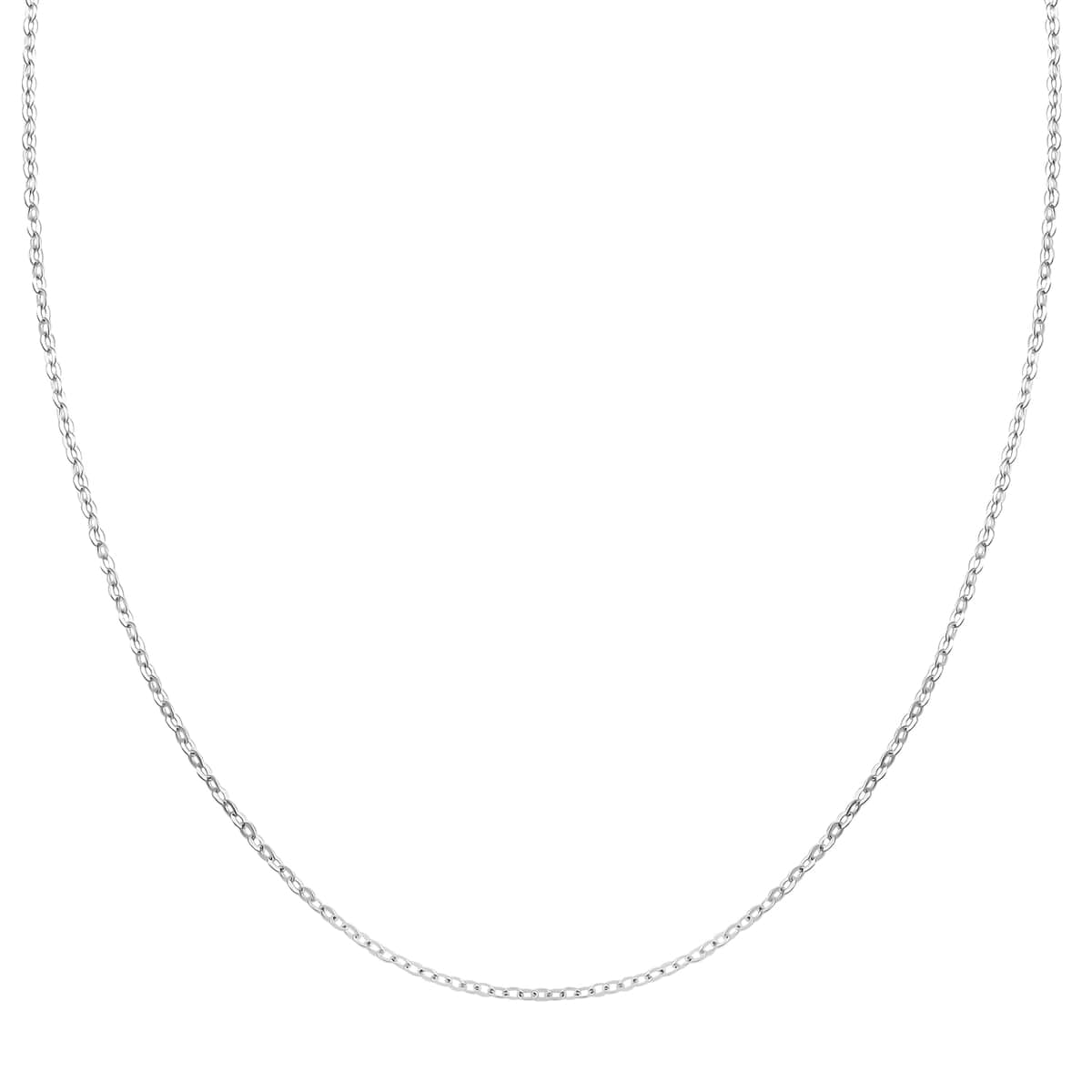 Cable Chain Necklace in 950 Platinum 20 Inches 1.80 Grams image number 3