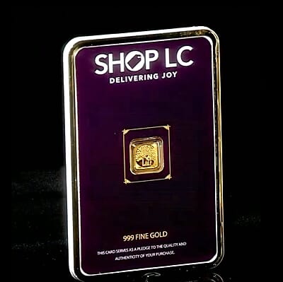 24K Yellow Gold (.025g) Kalpataru Tree Coin