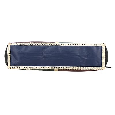 Genuine Leather Handbag with Top Handle