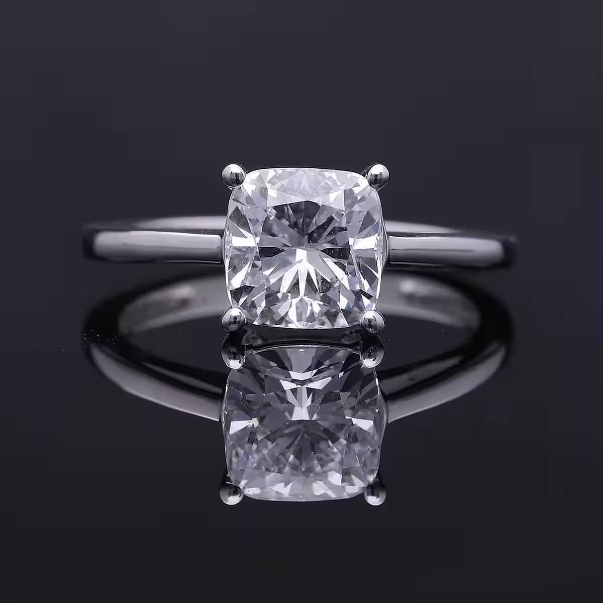 950 Platinum Luxuriant Lab Grown Diamond  (GH, VS) Ring (Size 10.0) (Del in 10-12 Days) 1.02 ctw image number 1