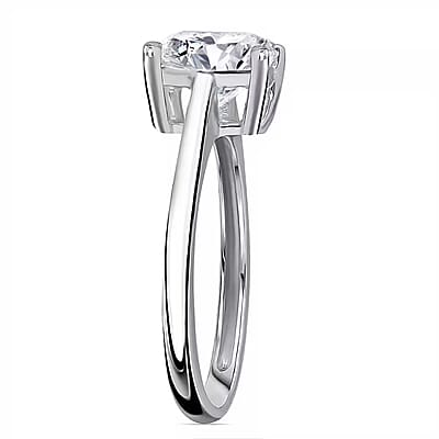 IGI Certified Luxuriant Lab Grown Diamond GH VS 1.00 ctw Ring in 950 Platinum (Size 12.0)