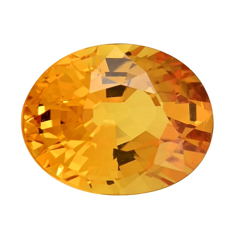 AAAA Yellow Sapphire (Ovl 8x6 mm) 1.50 ctw