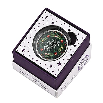 999.9 Fine Silver Merry Christmas Coin 10 Grams