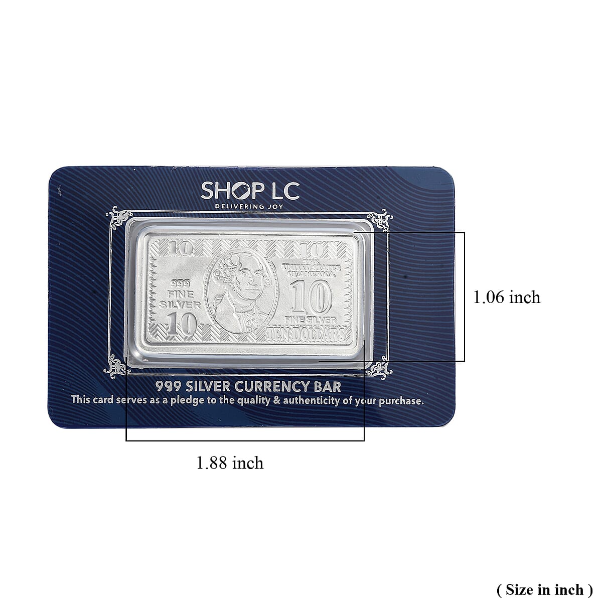  Kundan 999.9 Fine Silver Bullion Currency Bar (10 g) image number 4