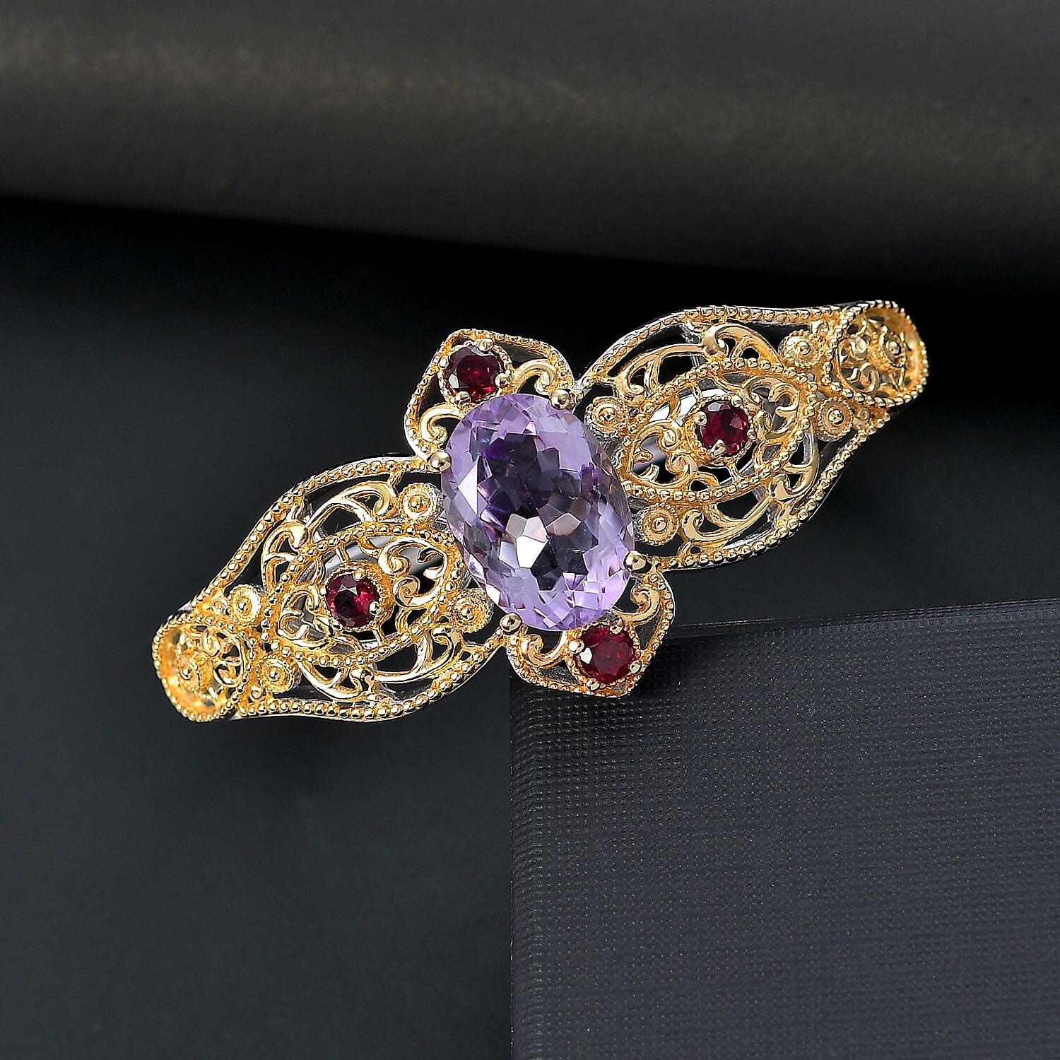 Rose De France Amethyst / 6.5 Inches - Product card gallery slide 2 (9432500371711)