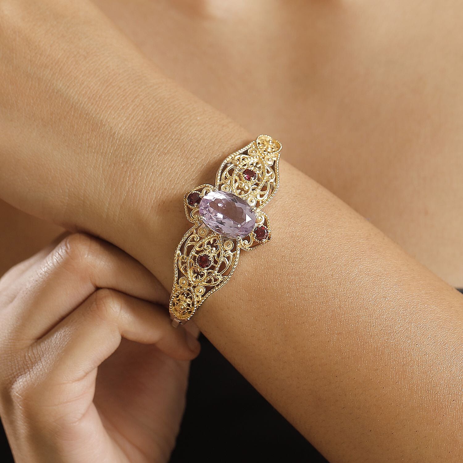 Rose De France Amethyst / 6.5 Inches - Product card gallery slide 3 (9432500371711)
