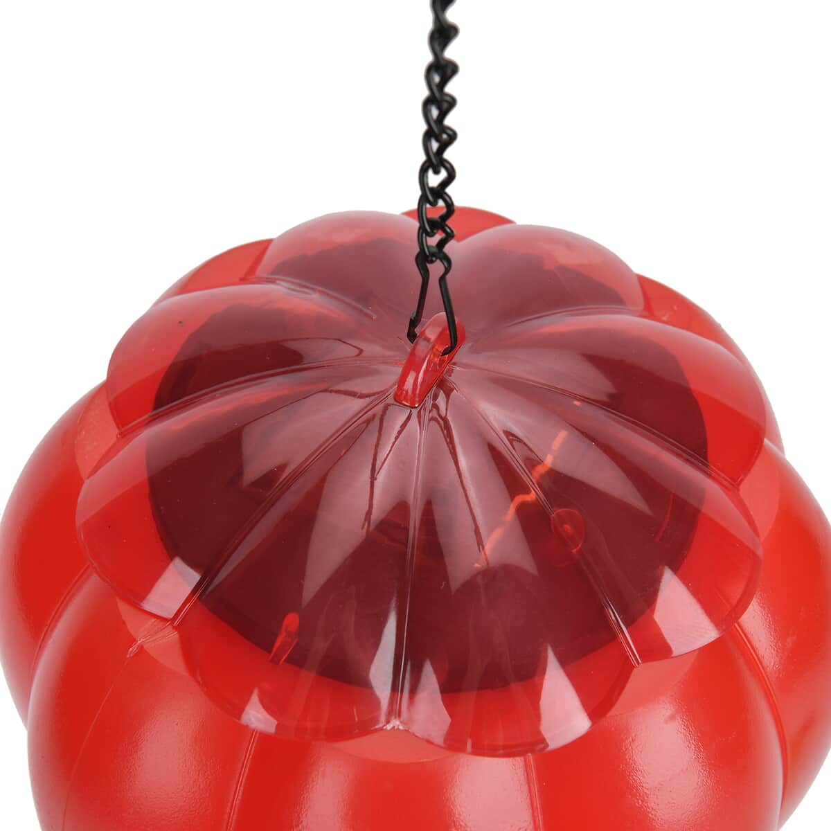 Red Solar Hot Air Balloon Windchime image number 5