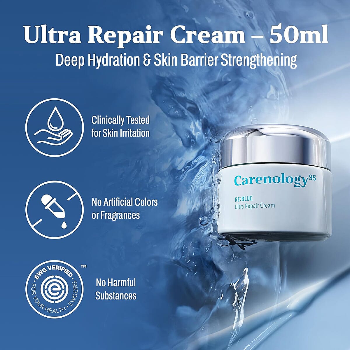 Carenology95 White Ultra Repair Cream 50ml image number 6