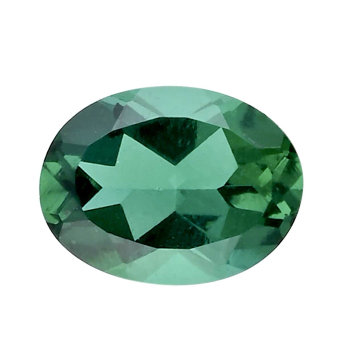 Luxuriant Lab Grown AAAA Emerald (Oval 8x6 mm) 1.00 ctw image number 0