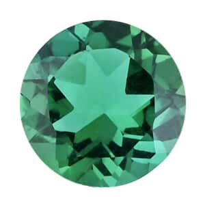 Luxuriant Lab Grown AAAA Emerald (Rnd 7 mm) 1.00 ctw