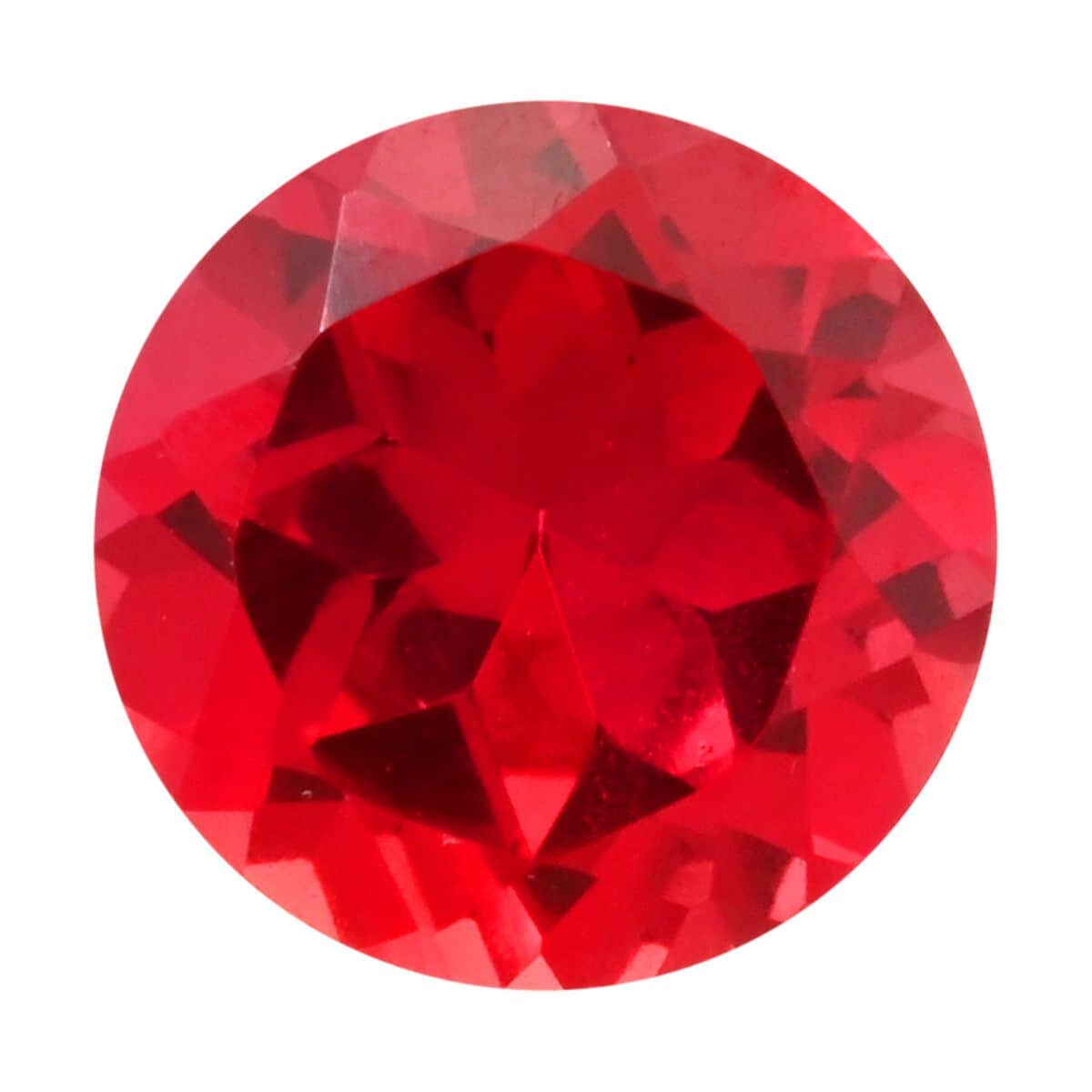 Luxuriant Lab Grown AAAA Padparadscha Sapphire (Rnd 7 mm) 1.50 ctw image number 0