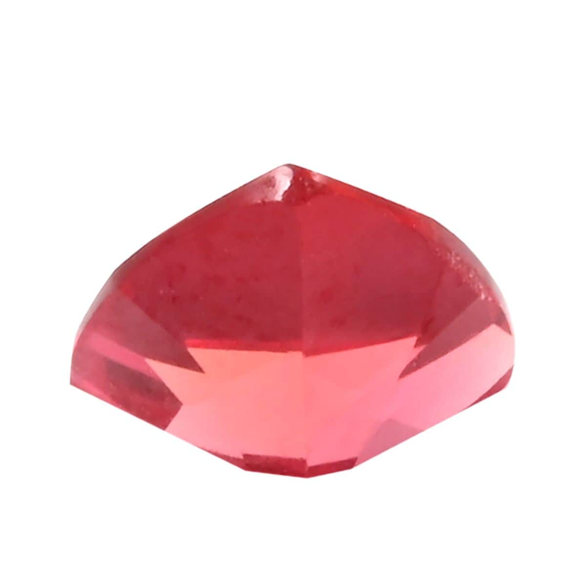 Luxuriant Lab Grown AAAA Padparadscha Sapphire (Trl 7 mm) 1.50 ctw image number 2