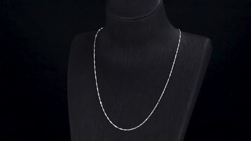 950 Platinum Chain Necklace 3.10 Grams 20 Inches