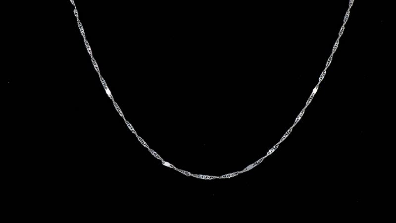 950 Platinum Chain Necklace 3.10 Grams 20 Inches