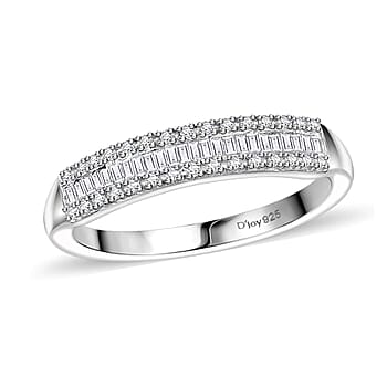 Rhodium Over Sterling Silver / 10 - Product card gallery slide 1 (10177795850553)