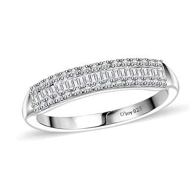 Rhodium Over Sterling Silver / 10 - Product card gallery slide 1 (10177795850553)