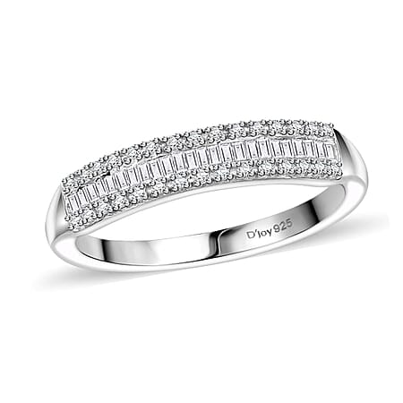 Rhodium Over Sterling Silver / 10 - Product card gallery slide 1 (10177795850553)