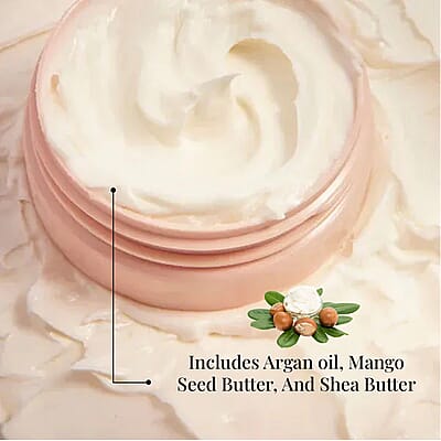 Douvalls Creamy Argan Body Butter (8oz) Lavender & Lemon