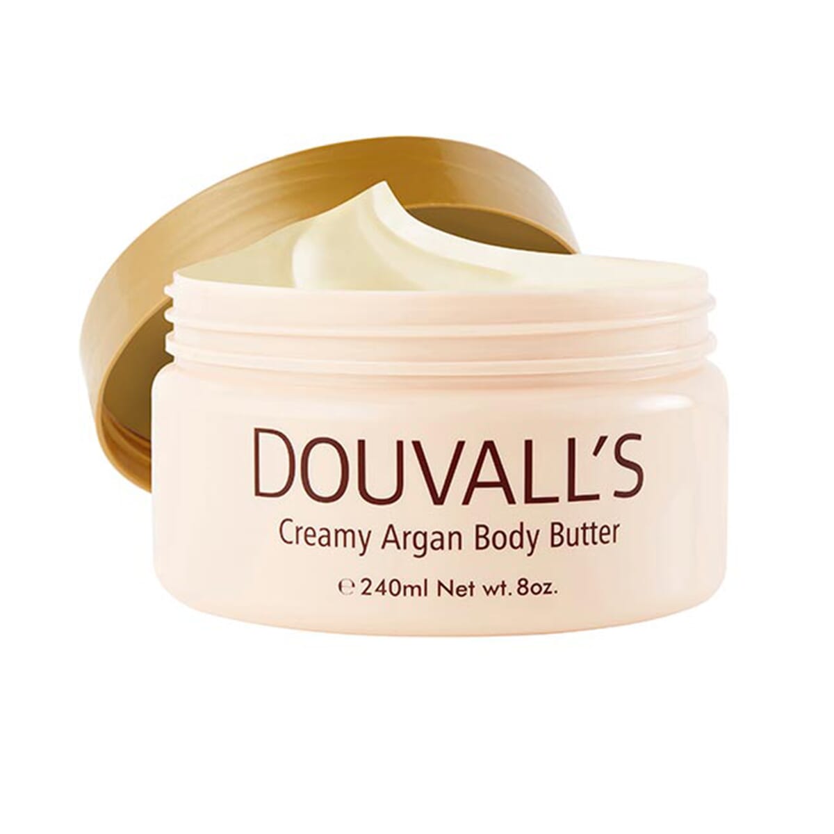 Douvalls Creamy Argan Body Butter 240g -  Pink Grapefruit image number 0