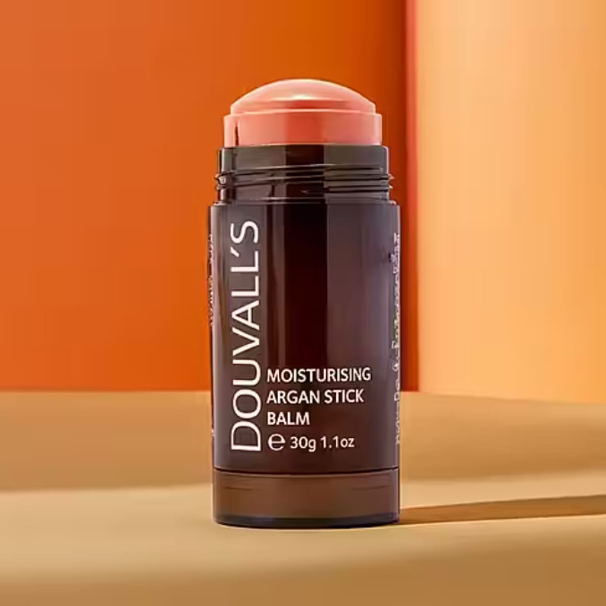 Douvalls Moisturising Argan Stick Balm 1.1oz - Wild Honey image number 1