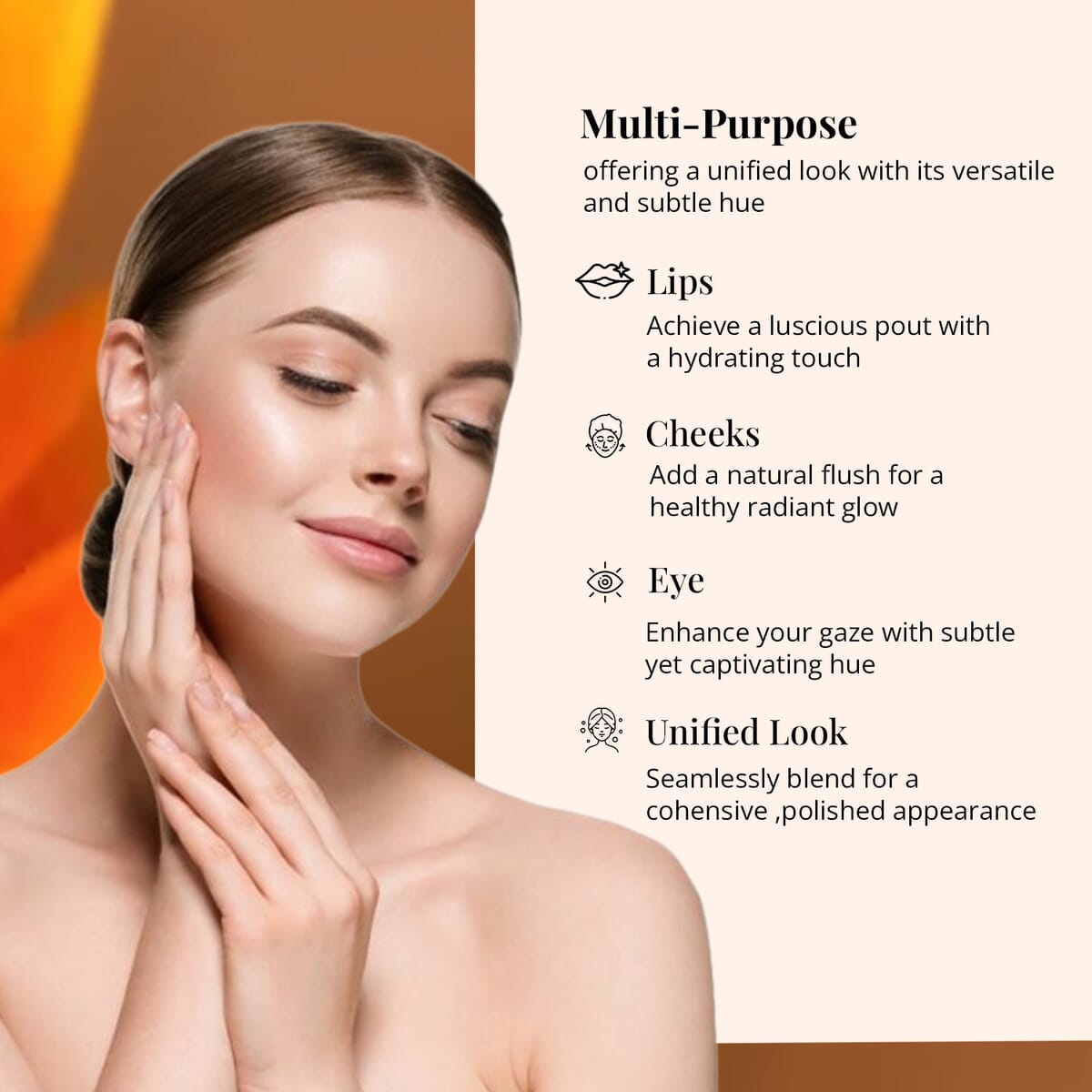 Douvalls Moisturising Argan Stick Balm 1.1oz - Wild Honey image number 2