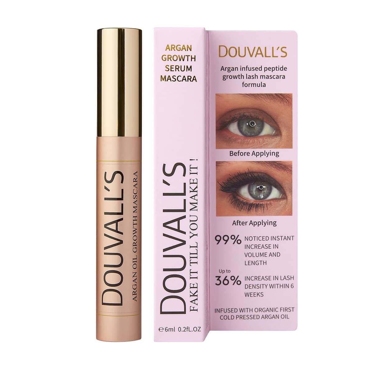 Douvalls Argan Growth Mascara 6ml image number 0