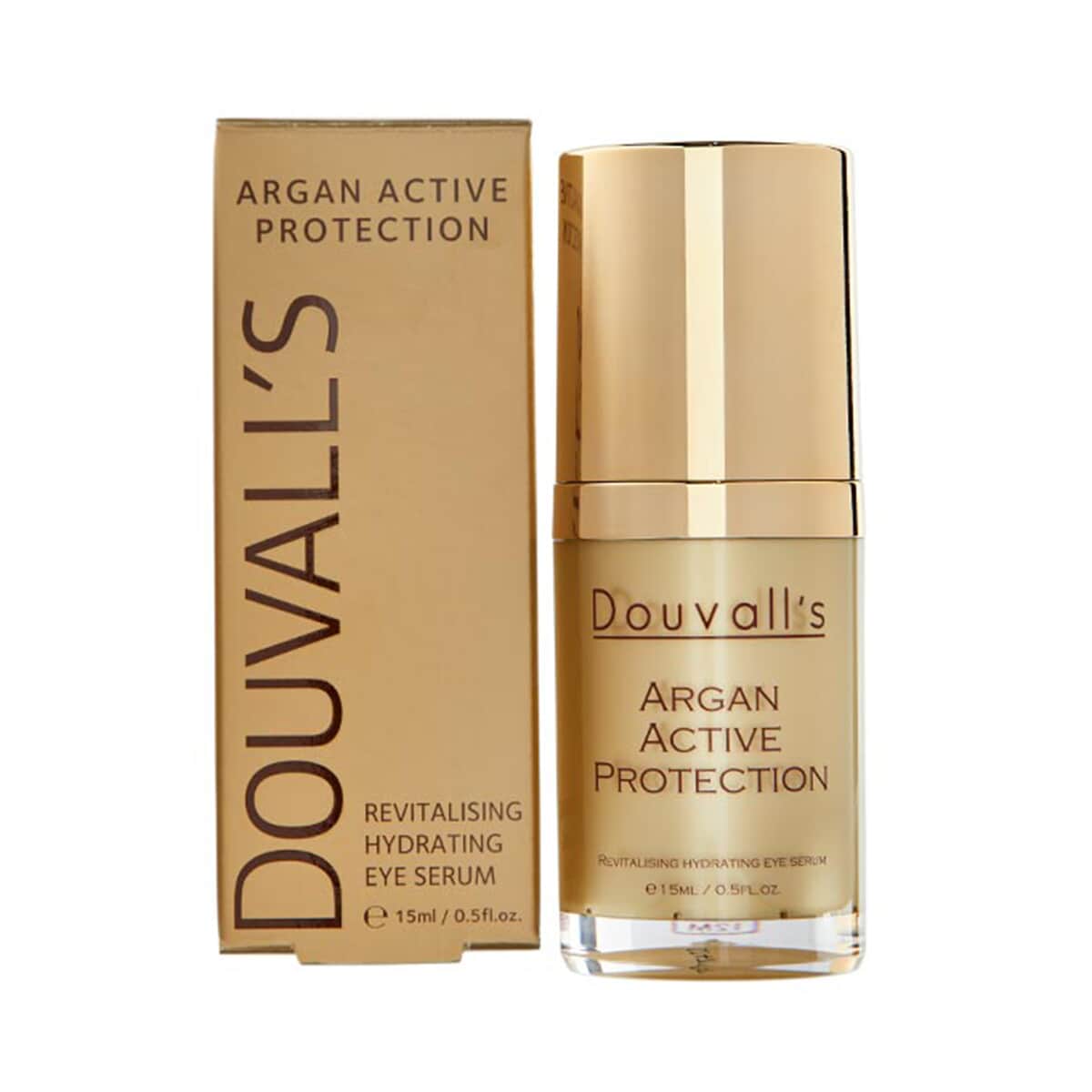 Douvalls Argan Active Protection Revitalising Hydrating Eye Serum 0.5oz image number 0