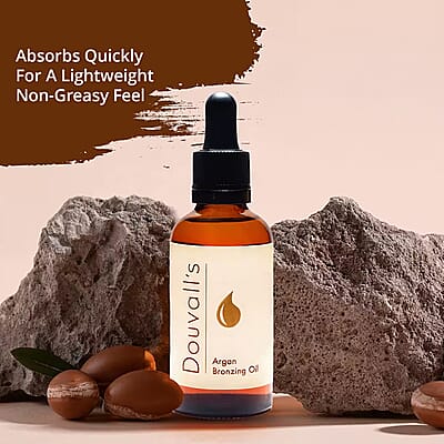 Douvalls Organic 100% Raw Cold Pressed Argan Oil Moisturiser (1.7oz)