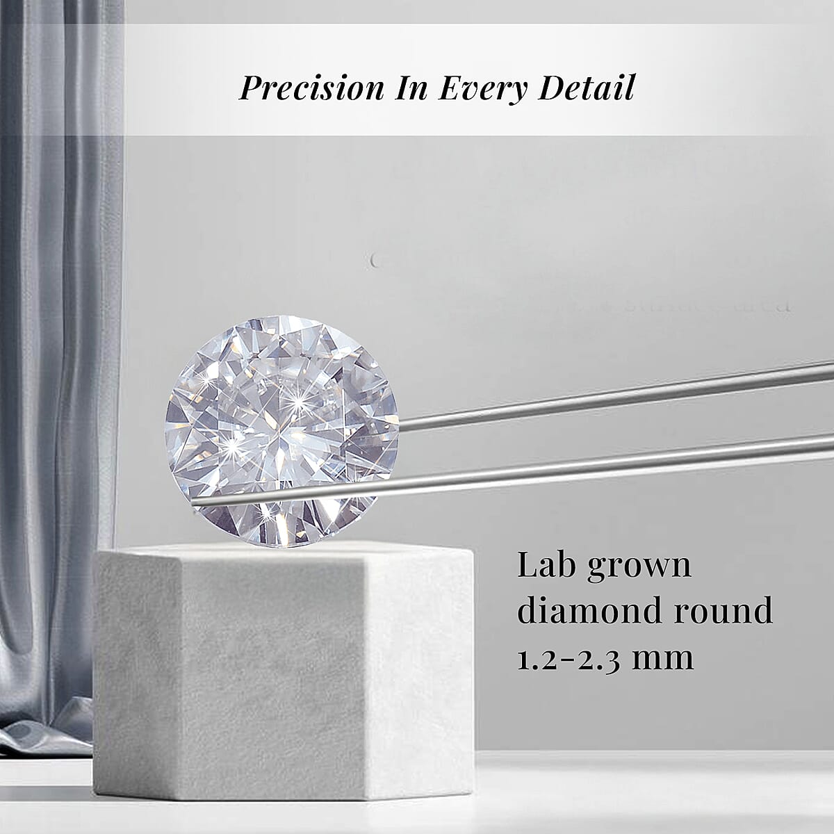 Luxuriant Lab Grown Diamond SI 0.35 ctw Ring in Rhodium Over Sterling Silver (Size 9.0) image number 5
