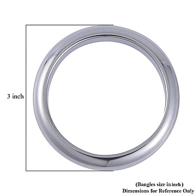Terahertz 200.00 ctw Bangle Bracelet (7.00 In)