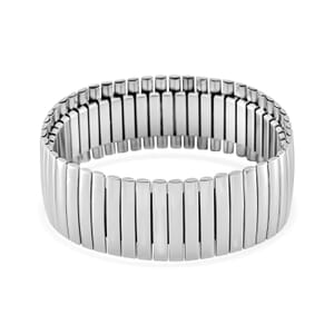 Herringbone Chain Bracelet in Stainless Steel (7.5-8.0In)