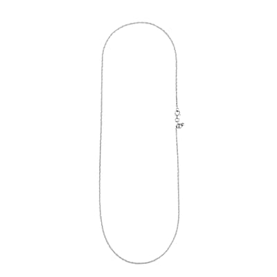 Rope Chain Necklace in Sterling Silver 20 Inches 3.0 Grams