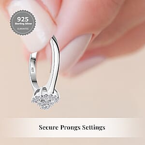 Luxuriant Lab Grown Diamond SI 0.35 ctw Ring in Rhodium Over Sterling Silver (Size 8.0)