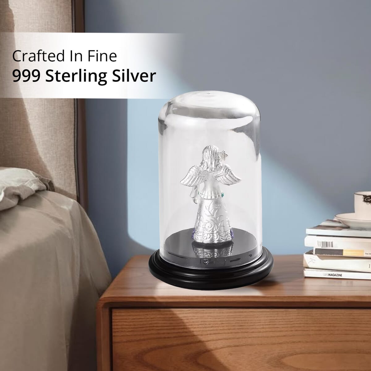 999 Fine Silver Virgin Mary Box 6.40 Grams image number 2