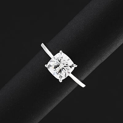 SGL Certified Luxuriant Lab Grown Diamond G-H VS 2.00 ctw Solitaire Ring in 950 Platinum (Size 8.5)