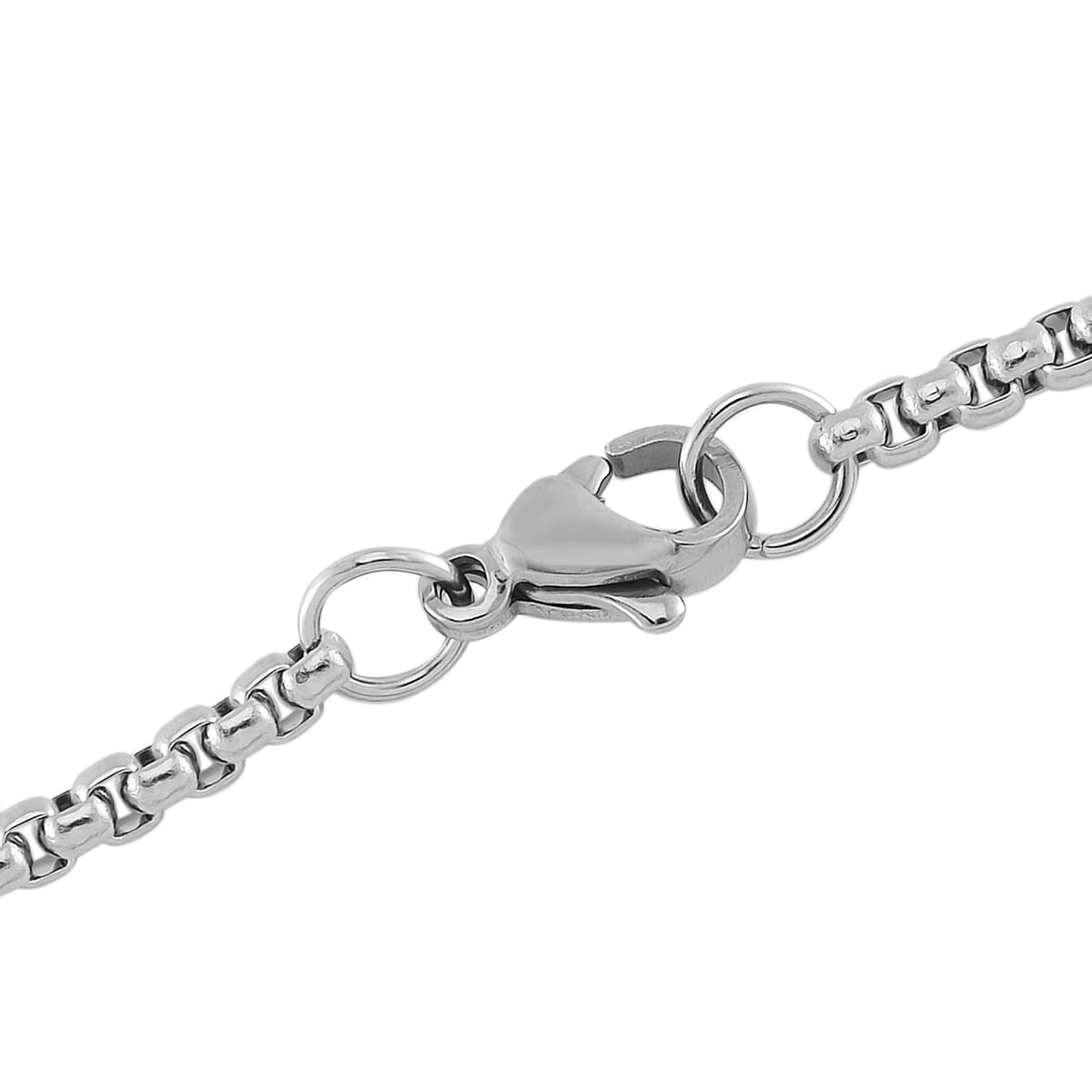 Dragon Pendent Necklace in Black Oxidized Stainless Steel 23.5 Inches image number 4