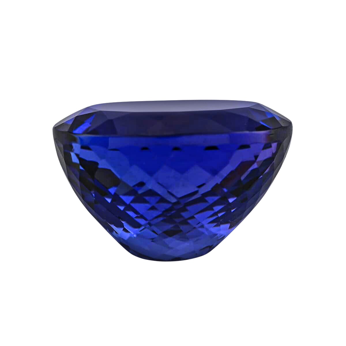 Certified and Appraised AAAA Tanzanite (Oval Free Size) 18.88 ctw image number 2