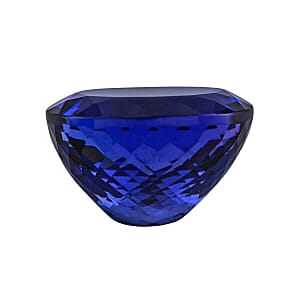 Certified and Appraised AAAA Tanzanite (Oval Free Size) 18.88 ctw