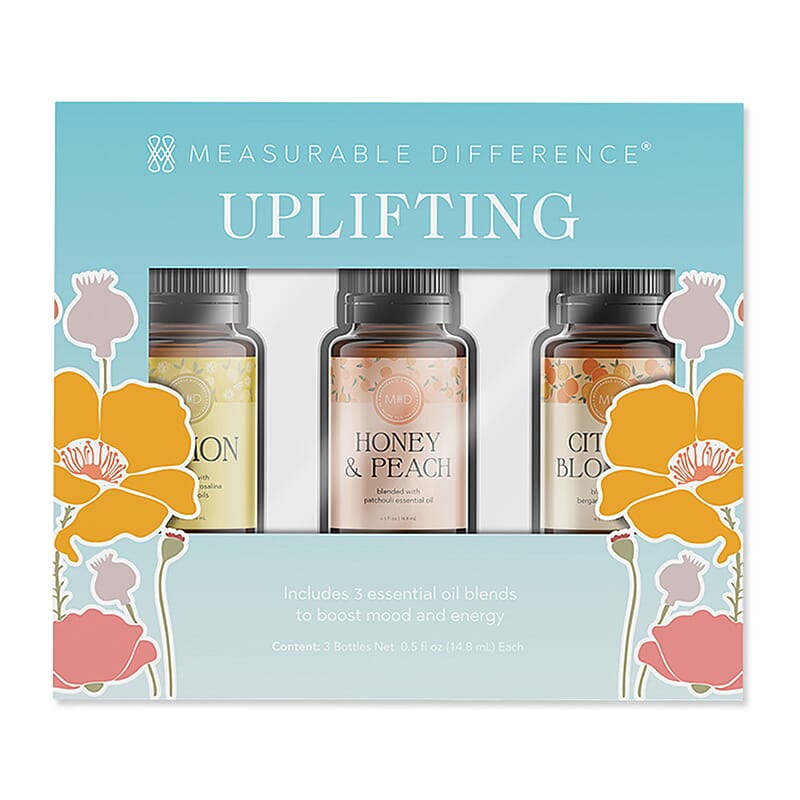 Measurable Difference Essential Oil Trio (0.5oz x3) - Uplifting