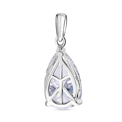 IGI Certified Lab Grown Diamond G VS2 3.00 ctw Solitaire Pendant in 950 Platinum