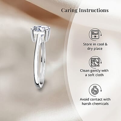 IGI Certified Luxuriant Lab Grown Diamond G VS2 3.00 ctw Solitaire Ring in 950 Platinum (Size 10.0) 4.90 Grams