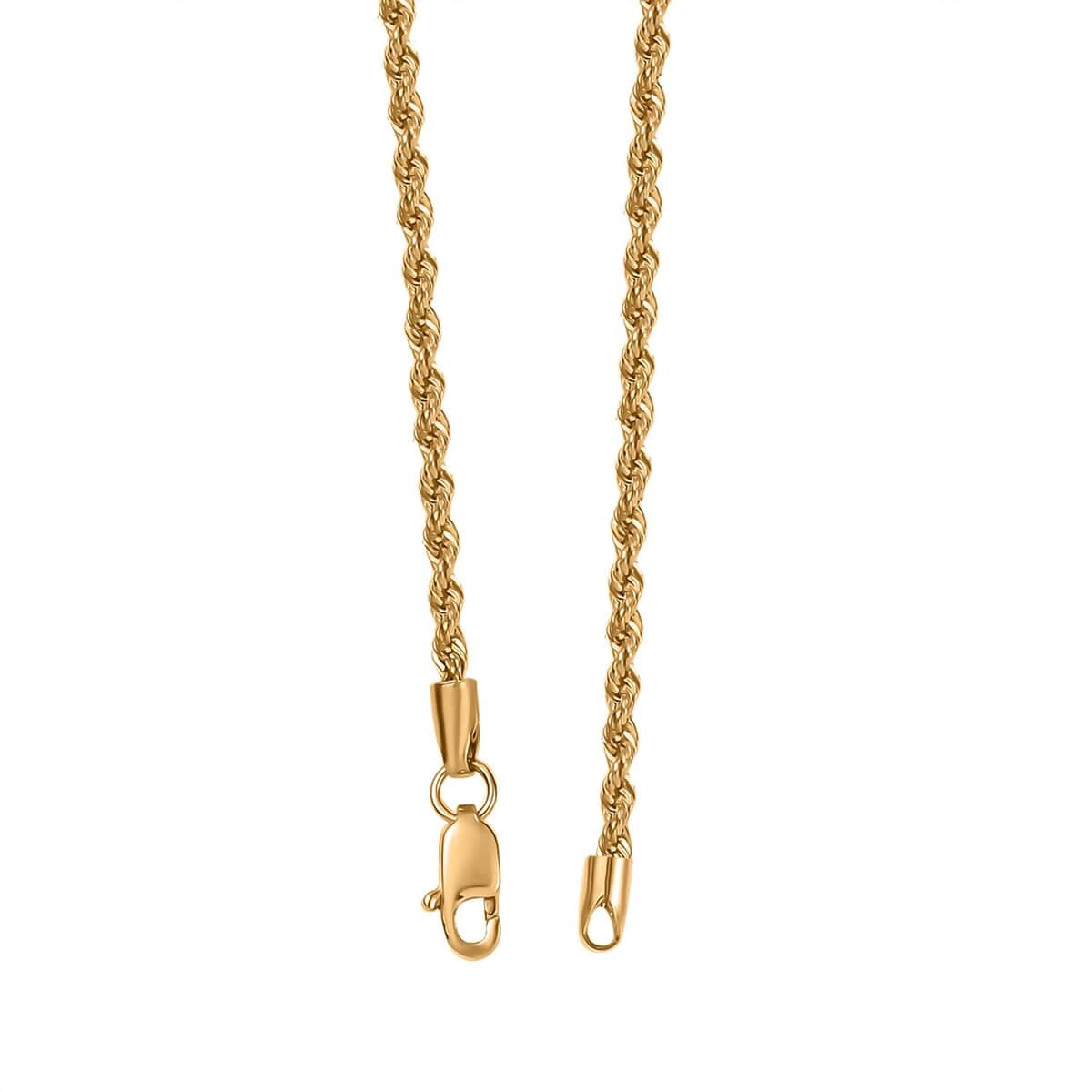 Chain Necklace in 22K Yellow Gold 20 Inches 3.05 Grams image number 4