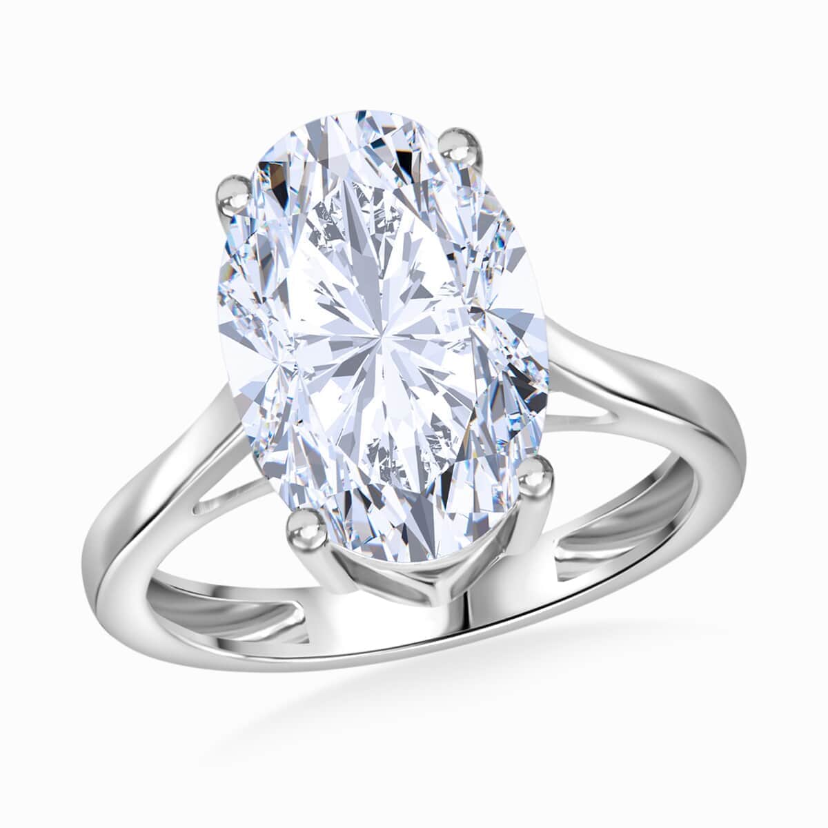 IGI Certified Luxuriant Lab Grown Diamond G VS2 3.00 ctw Solitaire Ring in 950 Platinum 4.50 Grams image number 0