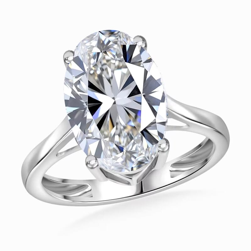 IGI Certified Luxuriant Lab Grown Diamond G VS2 3.00 ctw Solitaire Ring in 950 Platinum 4.50 Grams