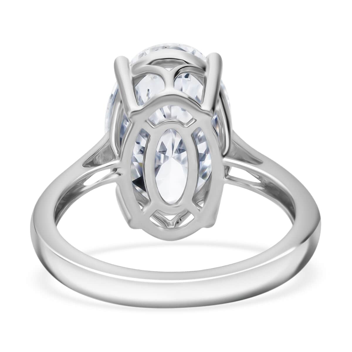 IGI Certified Luxuriant Lab Grown Diamond G VS2 3.00 ctw Solitaire Ring in 950 Platinum 4.50 Grams image number 4