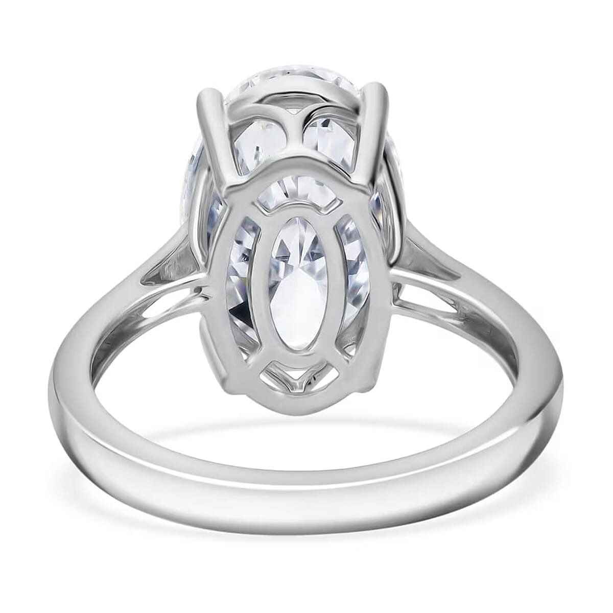 IGI Certified Luxuriant Lab Grown Diamond G VS2 3.00 ctw Solitaire Ring in 950 Platinum (Size 7.0) 4.50 Grams image number 8