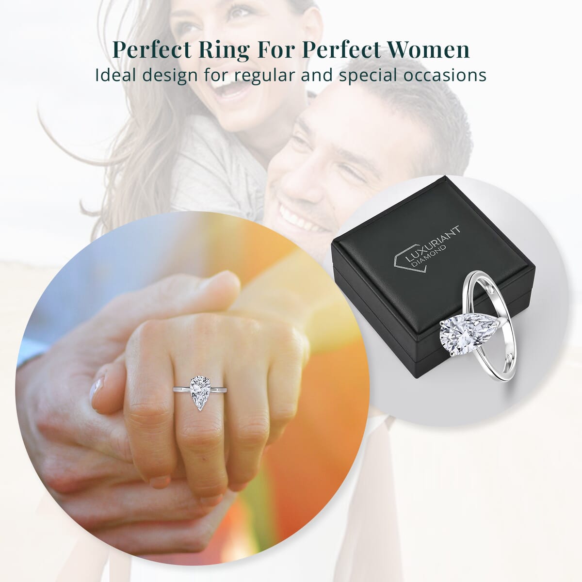 IGI Certified Luxuriant Lab Grown Diamond F VS2 3.00 ctw Solitaire Ring in 950 Platinum (Del. in 10-12 Days) image number 6