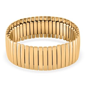 Herringbone Chain Bracelet in ION Plated YG Stainless Steel (7.5-8.0In)