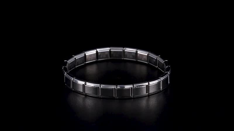 Link Chain Bracelet in ION Plated YG Stainless Steel (7.5-8.0In)