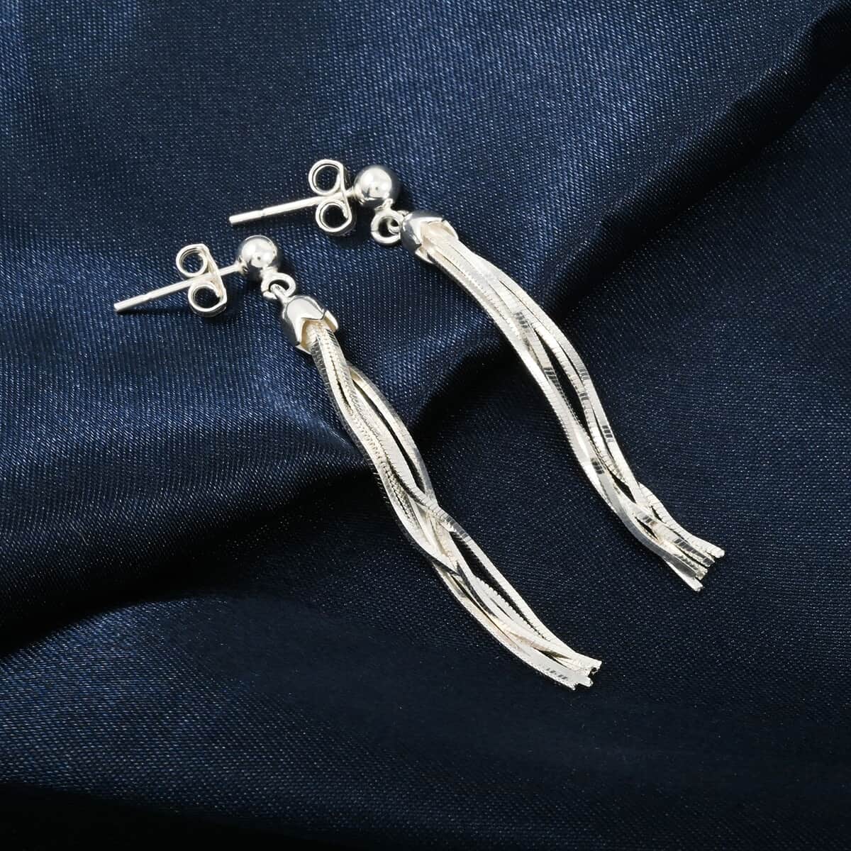 Sterling Silver Earrings 3.20 Grams image number 1